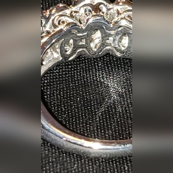 Sz 5, Aquamarine Ring, 925 Sterling silver, 0.75 carats, NWT - Picture 9 of 12